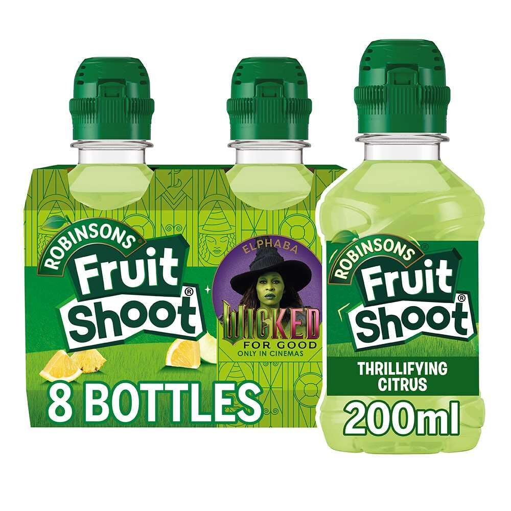 FRUIT SHOOT ELPHABA Thrillifying Citrus 200ml (Pack of 8)