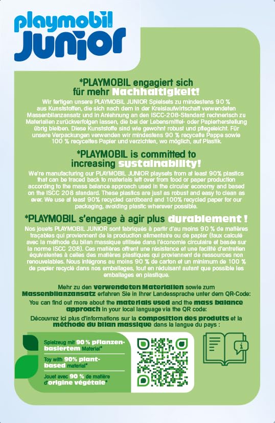 PLAYMOBIL JUNIOR Disney Belle's Play Tower with Sound - Imaginative Role-Play Toy for Toddlers 12 Months+