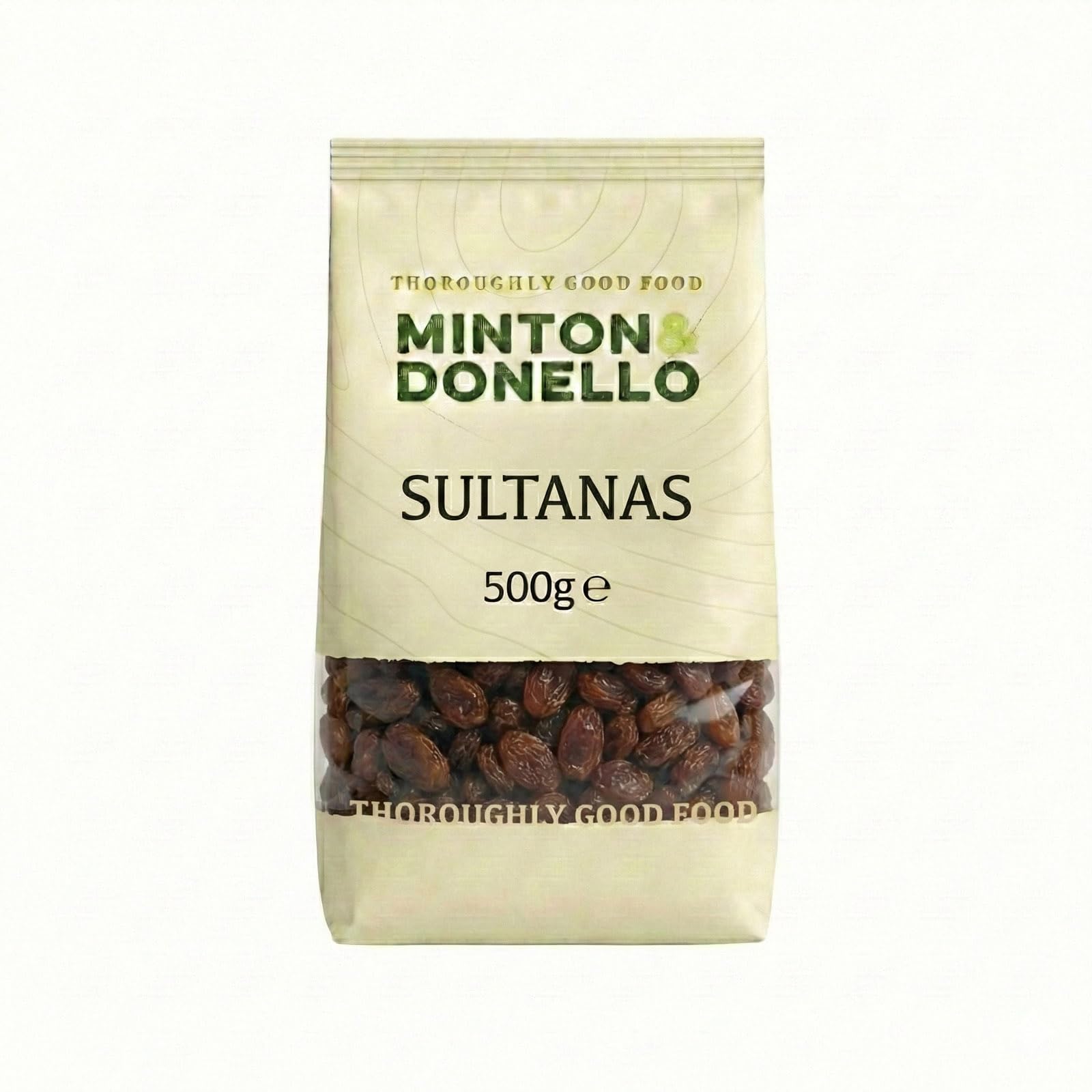 Minton & Donello Sultanas - Naturally Sweet & Juicy | 500g Pack | Source of Fibre