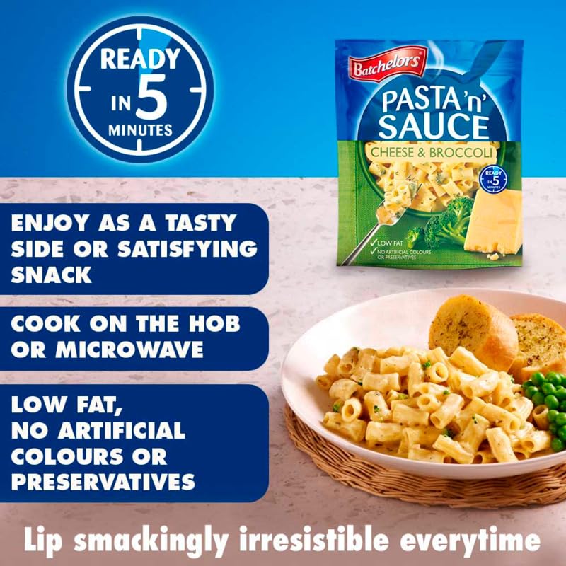Batchelors Pasta 'n' Sauce Chicken & Mushroom Pasta Ready Meal, 99 g Packet (Pack of 7) 3