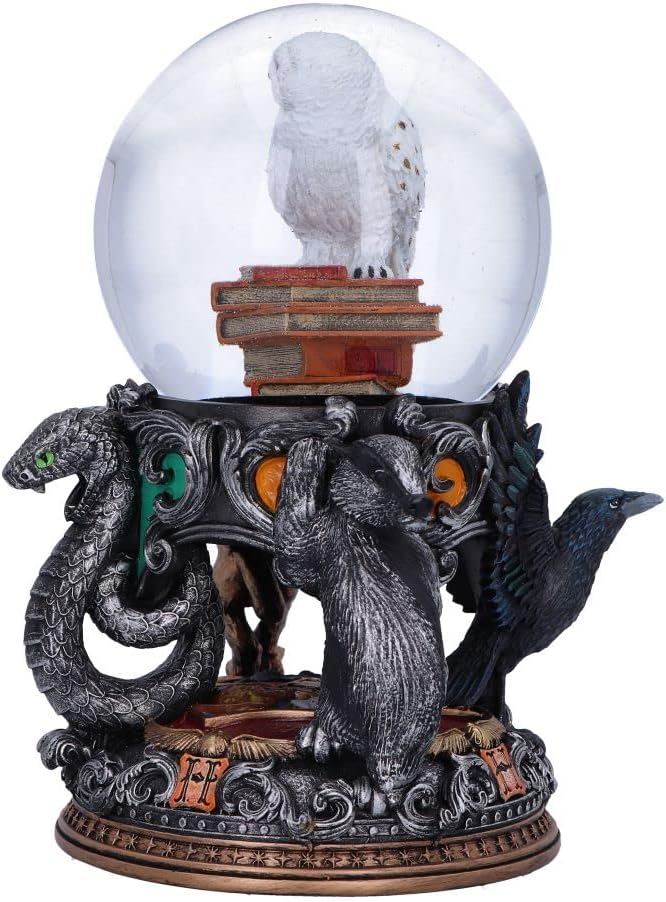 Nemesis Now Officially Licensed Harry Potter Hedwig Snow Globe, Multi Coloured,