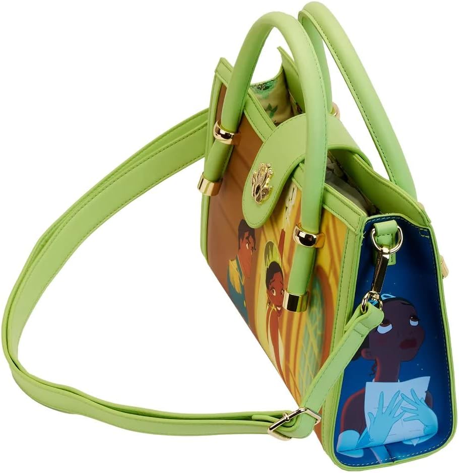 Loungefly Disney Princess and the Frog Princess Scene Crossbody Bag (WDTB2704)