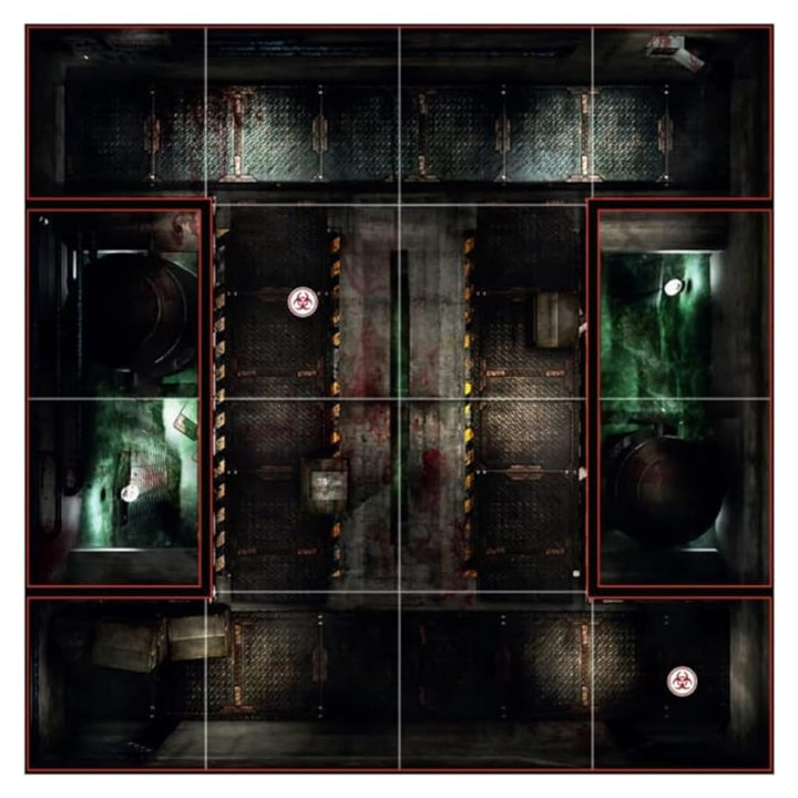 Steamforge Games SFRE2001 Resident Evil 2: Das Brettspiel, mehrfarbig