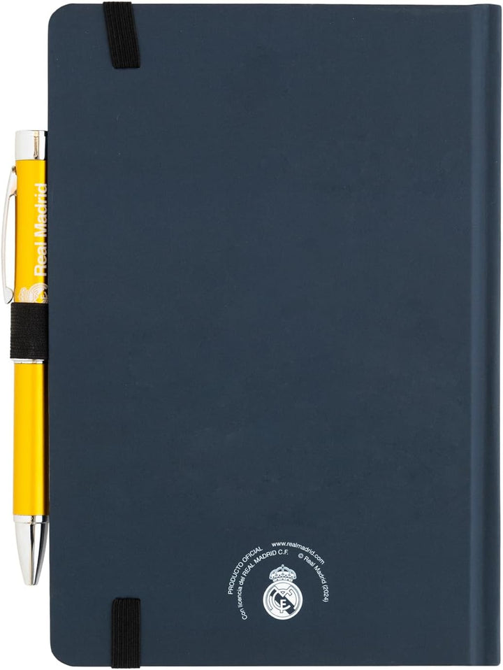 Real Madrid Notebook A5 & Projector Pen - Grupo Erik (Notebook, A5 Size)