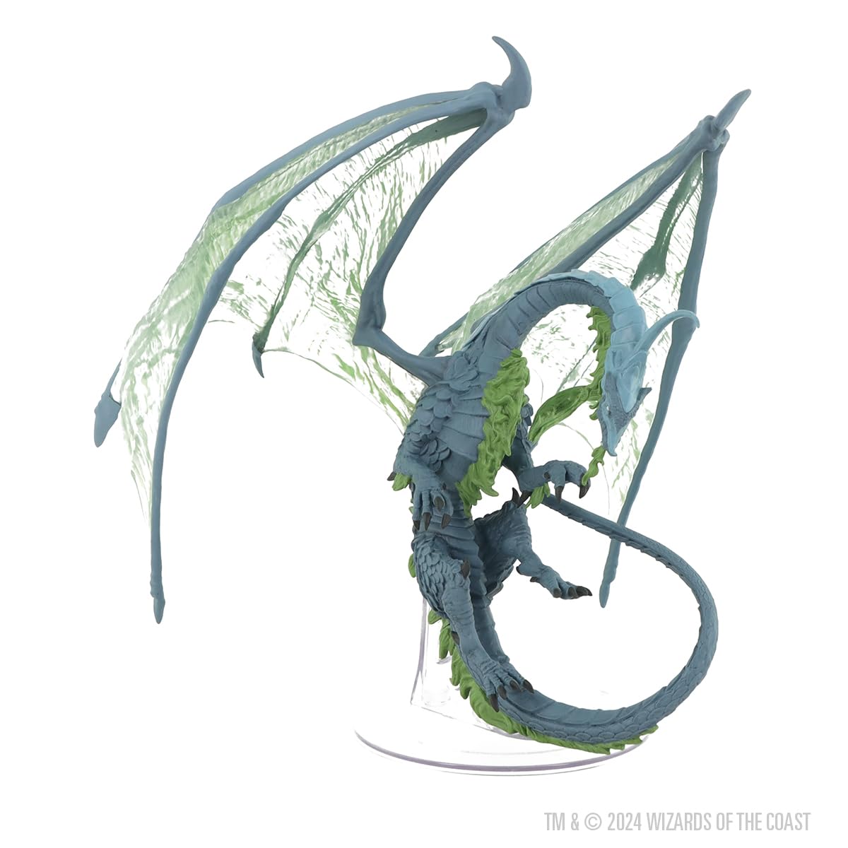 Dungeons & Dragons Icons of the Realms: Adult Moonstone Dragon Miniature by WizKids