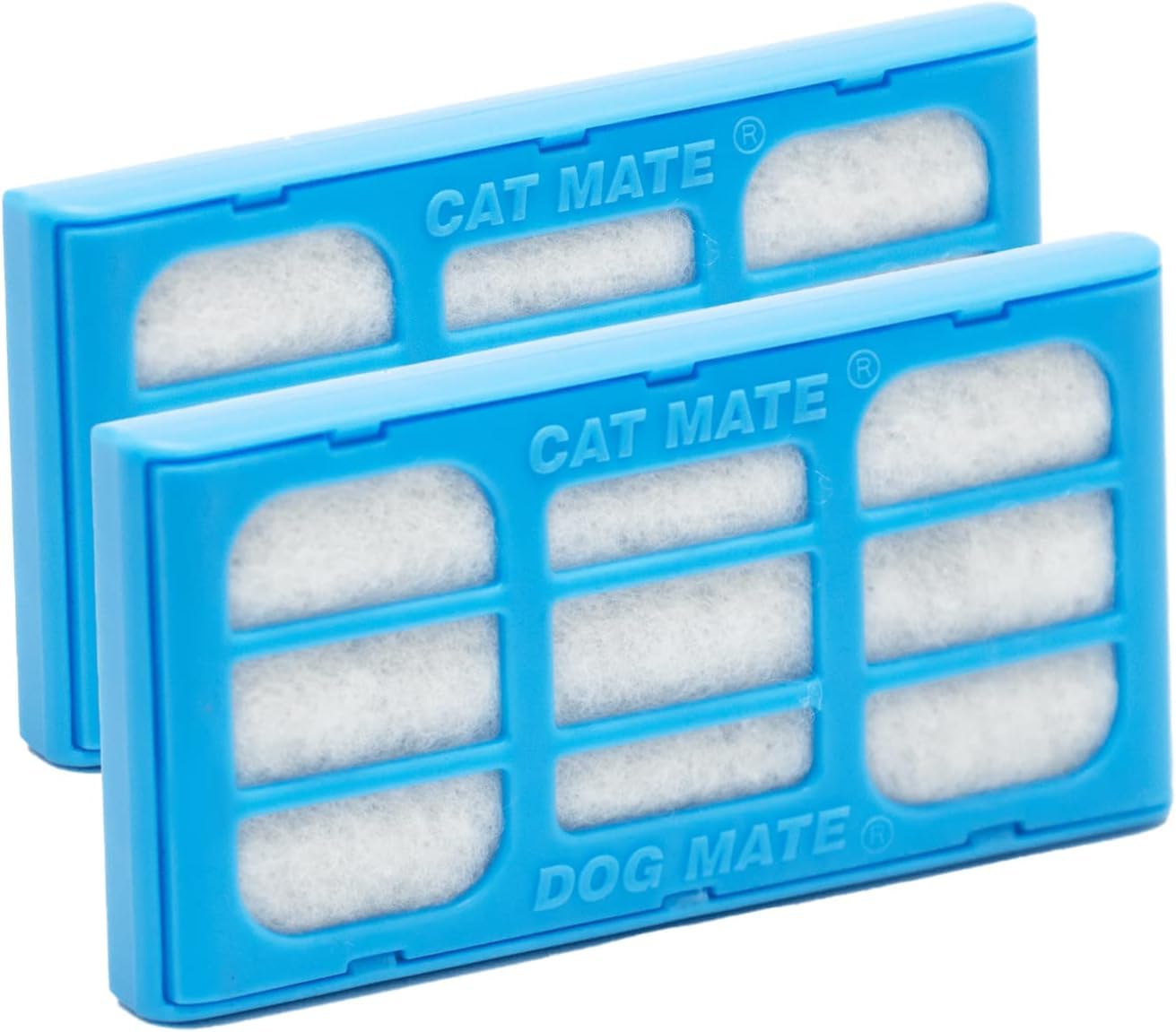 Cat Mate Genuine Replacement Filter Cartridges (2 Pack) for Cat Mate & Dog Mate Fountains 1