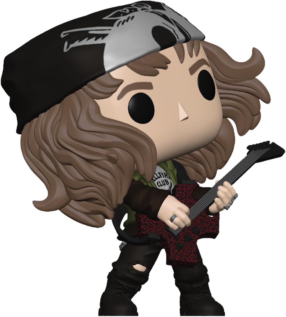Funko Pop! TV Stranger Things - Eddie Munson with Guitar Vinyl Figure (72138)