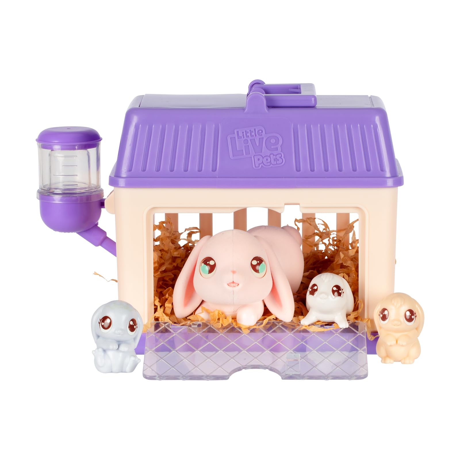 Little Live Pets Mama Surprise Minis Bunny Toy Playset | Surprise Babies & Accessories | Ages 5+ 1