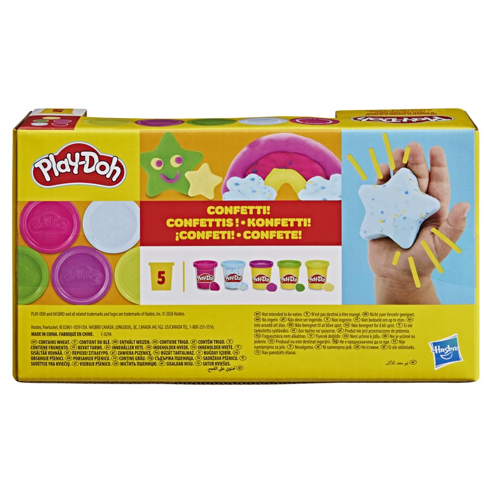 Play-Doh PD IMAGINE NOW 5 PACK - Multi-color Modeling Compound | Ages 3+ 3