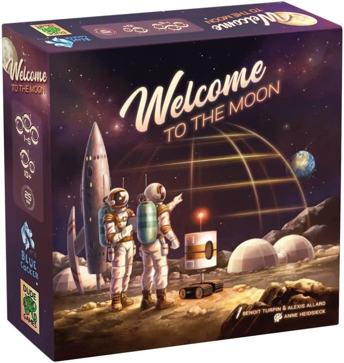 Blue Cocker Welcome To The Moon Board Game (WTMOON01)