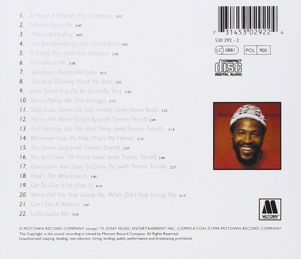 Marvin Gaye - The Very Best of Marvin Gaye [Audio CD]