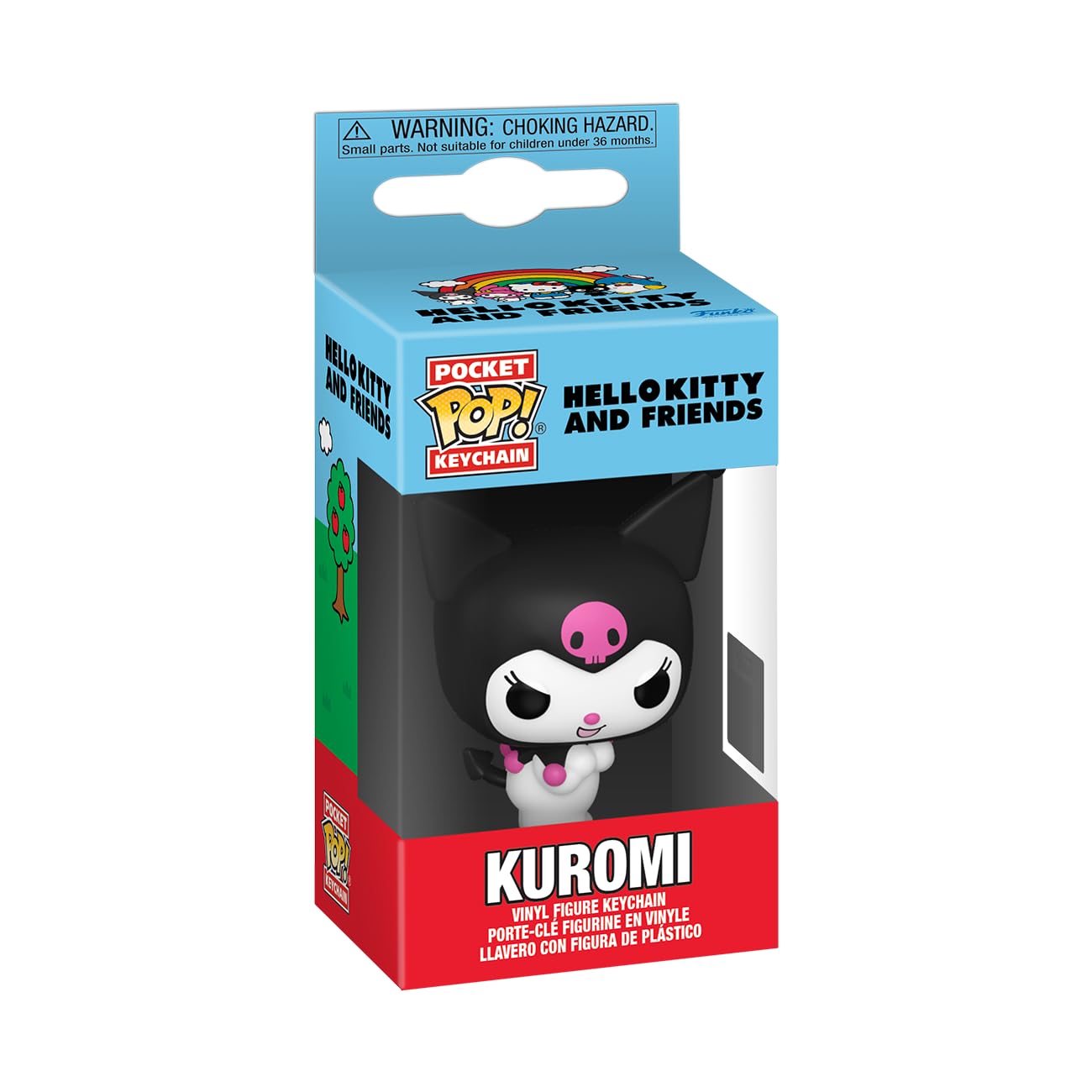 Funko Pop! Keychain - Sanrio - Kuromi Collectable Vinyl Figure | 3.75 in | Multicolor 2