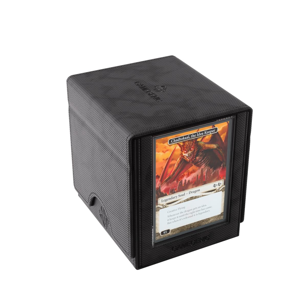 Gamegenic Sidekick PRO XL Deck Holder - Holds 100+ Double-Sleeved Cards | Magnetic Closure | Multi-coloured