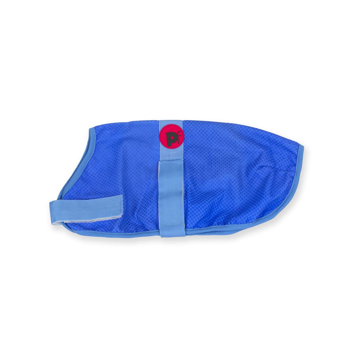 Petface Cooling Dog Coat - Water-Activated Relief | 40 cm Size | Blue 2
