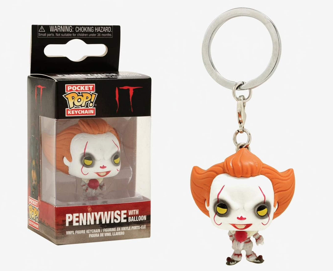 Funko Pop! Movies IT 2017 - Pennywise with Balloon Pocket POP! Keychain (31811)