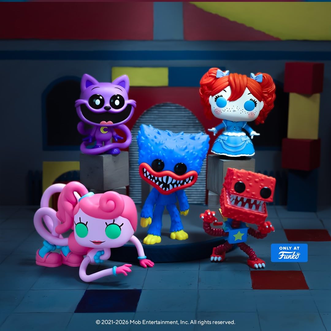 Funko POP! Games: Huggy Wuggy from Poppy Playtime Collectible Vinyl Figure | 3.75 in 4