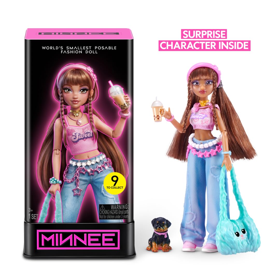 MINNEE Fashion Doll Blind Box Surprise Collectible Doll | 4 Inch Size | 16 Articulation Points