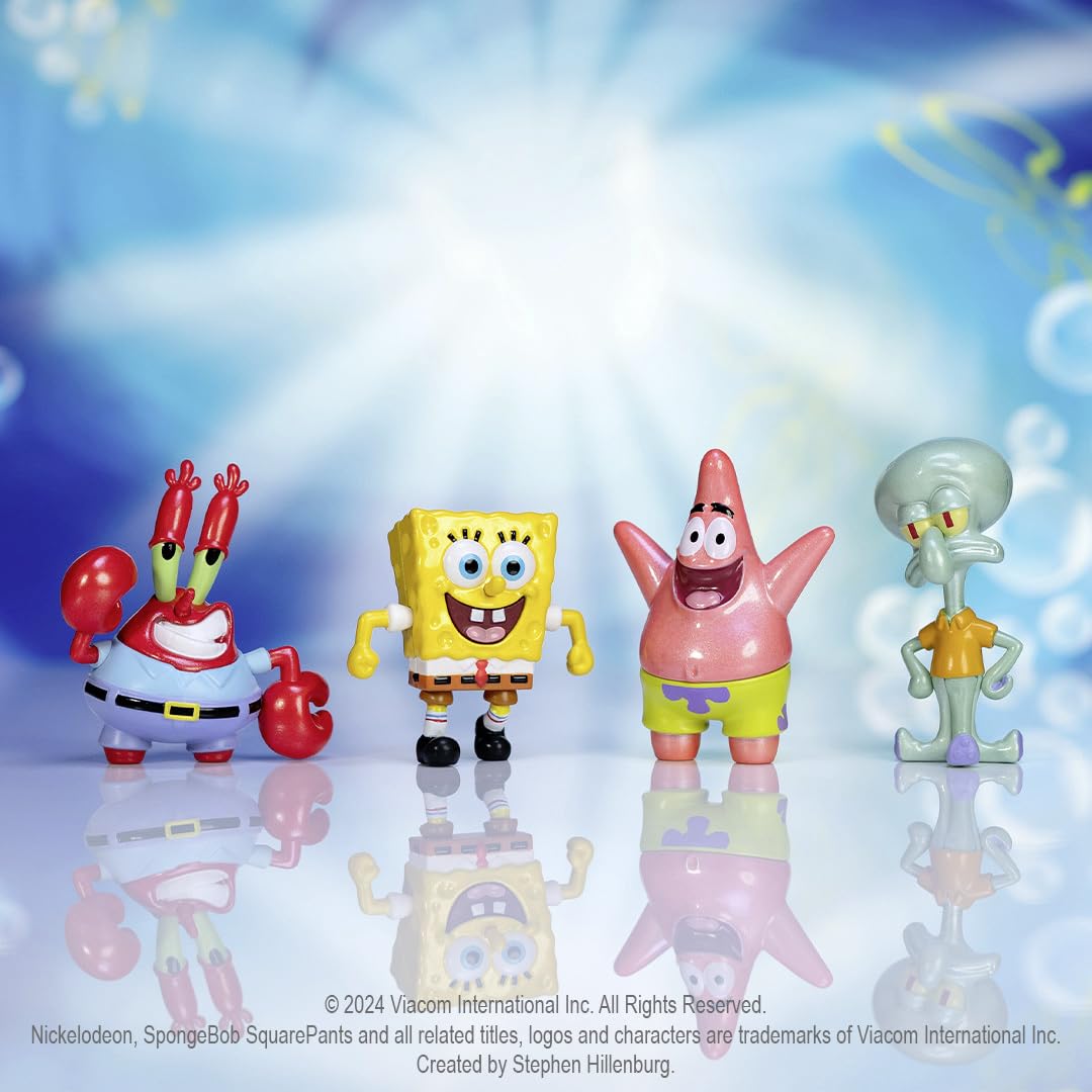 Jada SpongeBob 2.5-Inch Metalfigs 4-Pack - Nickelodeon Collectible Action Figures 7