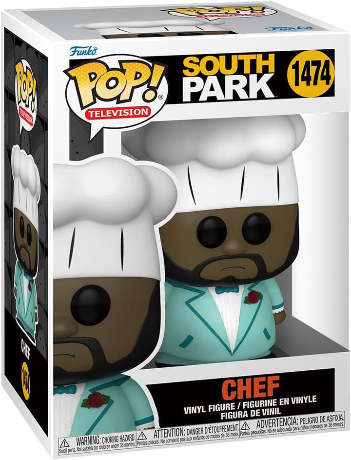 Funko POP! TV: South Park - Chef In Suit - Collectable Vinyl Figure - Official M