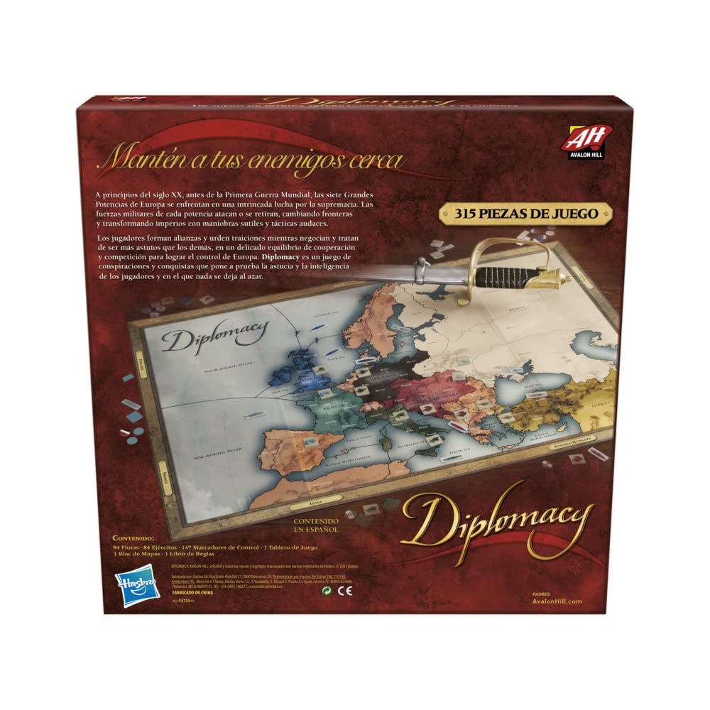 Hasbro F3155105 Diplomatie, Mehrfarbig