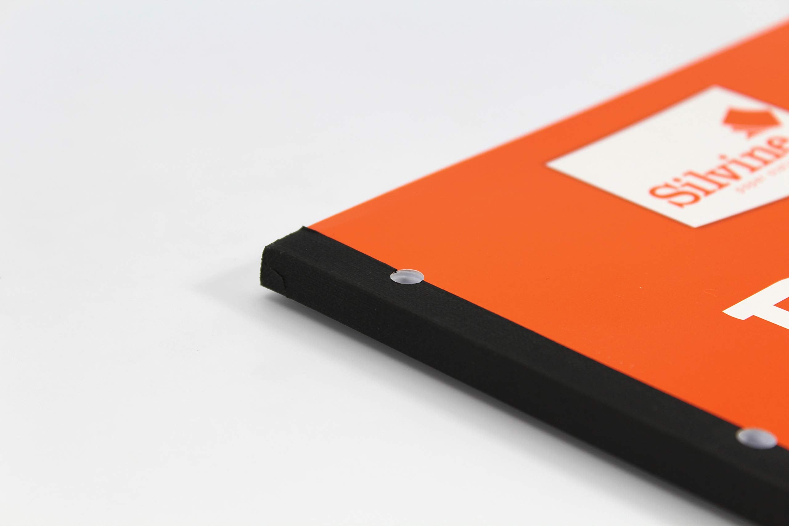 Silvine 160 Page A4 Refill Pad, Side Bound and Punched 4 Holes. Ruled 8mm Feint with Margin. Ref A4SRPFM, Single, White 2