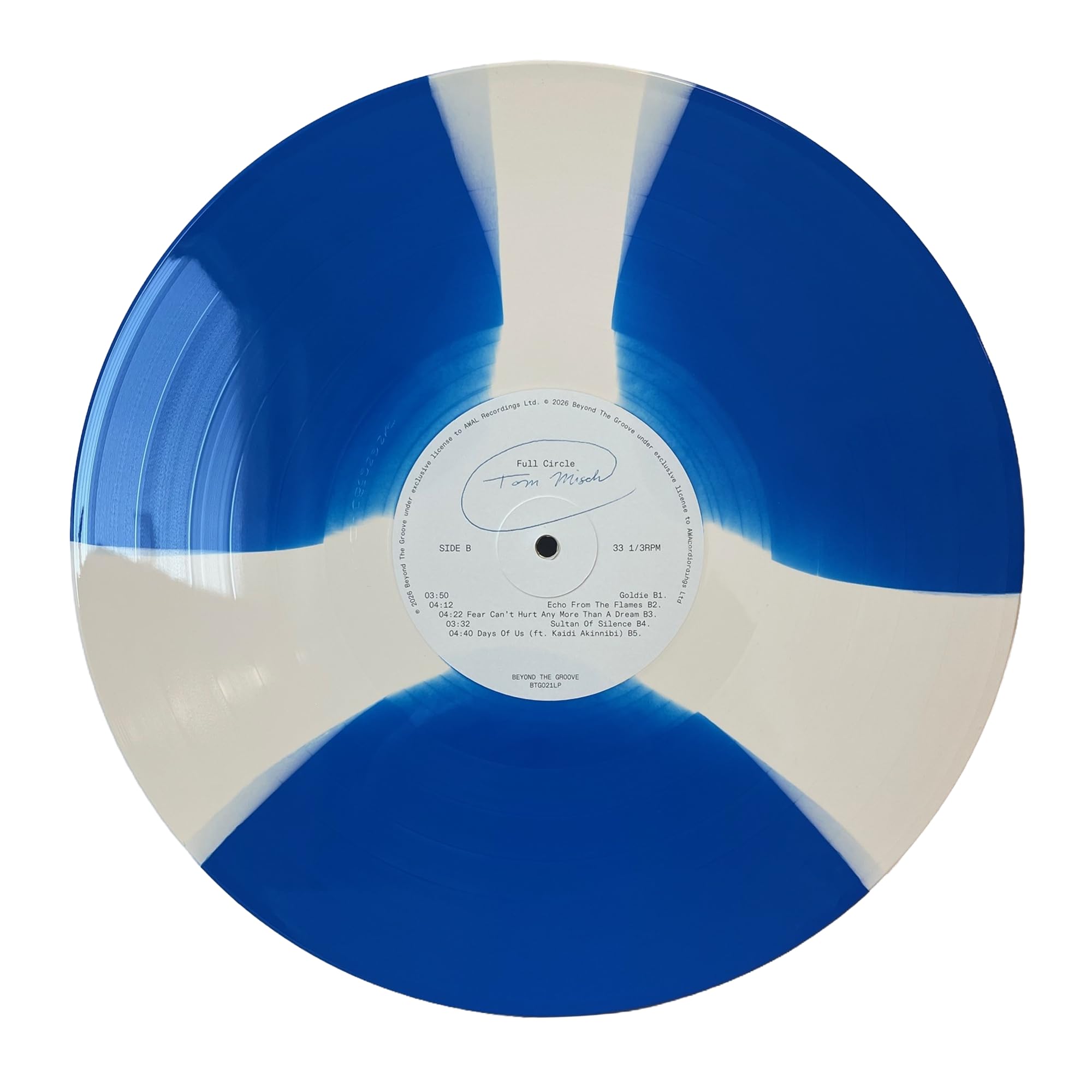 Tom Misch - Full Circle [Amazon Exclusive Sky Break Blue and White Vinyl]