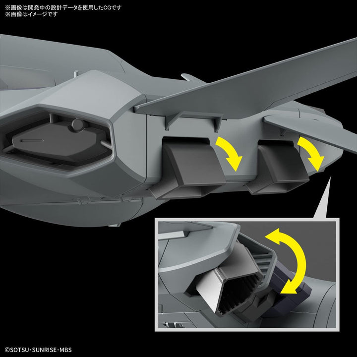 BANDAI SPIRITS HG Mobile Suit Gundam: Witch of Mercury Tick Balun 1/144 - Model Kit for Collectors & Builders