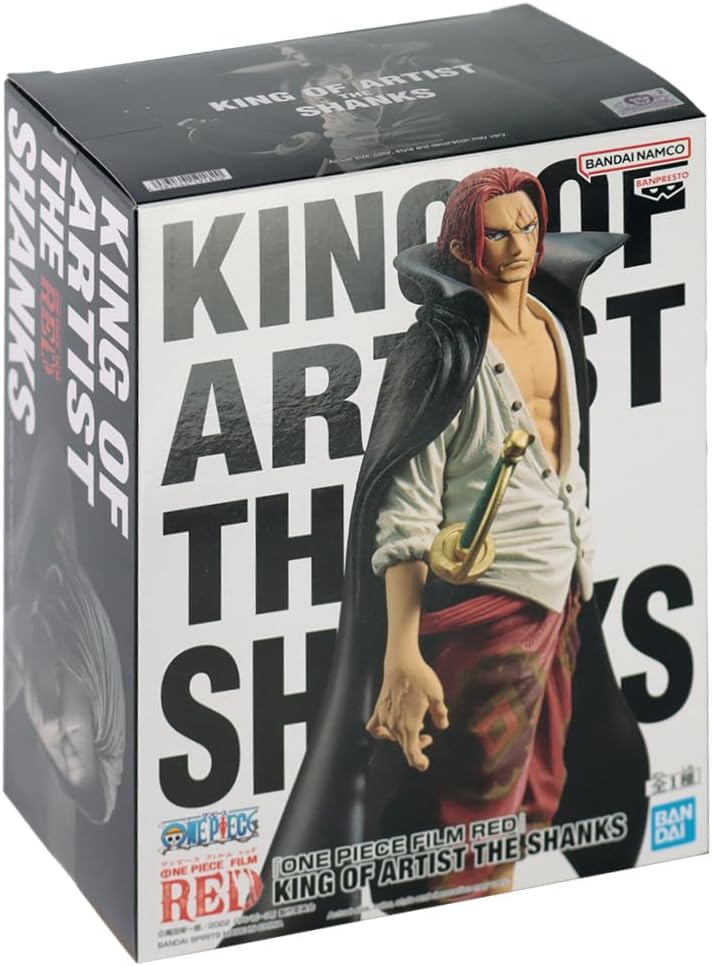 Banpresto King Of Artist One Piece Film: Red - Shanks Statue (BPR88996)