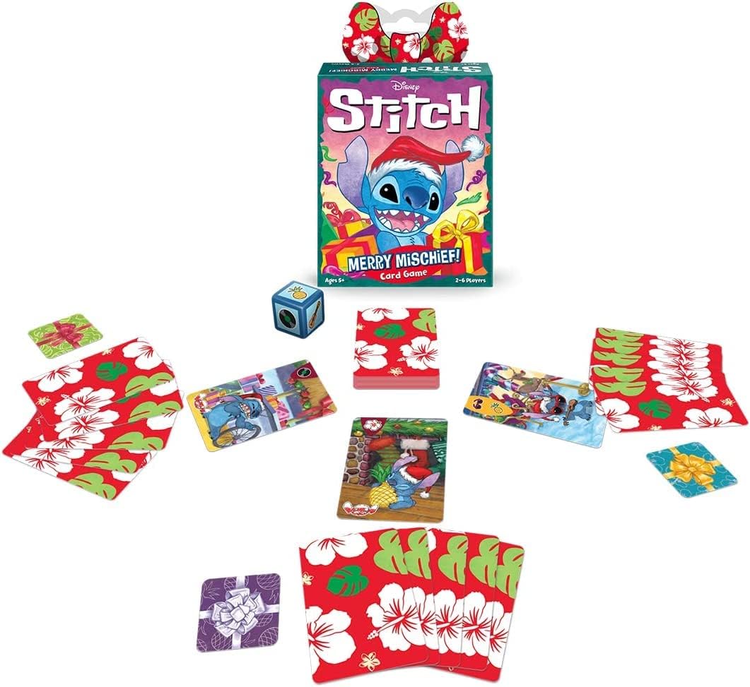 Funko Disney Lilo & Stitch - Holiday Card Game