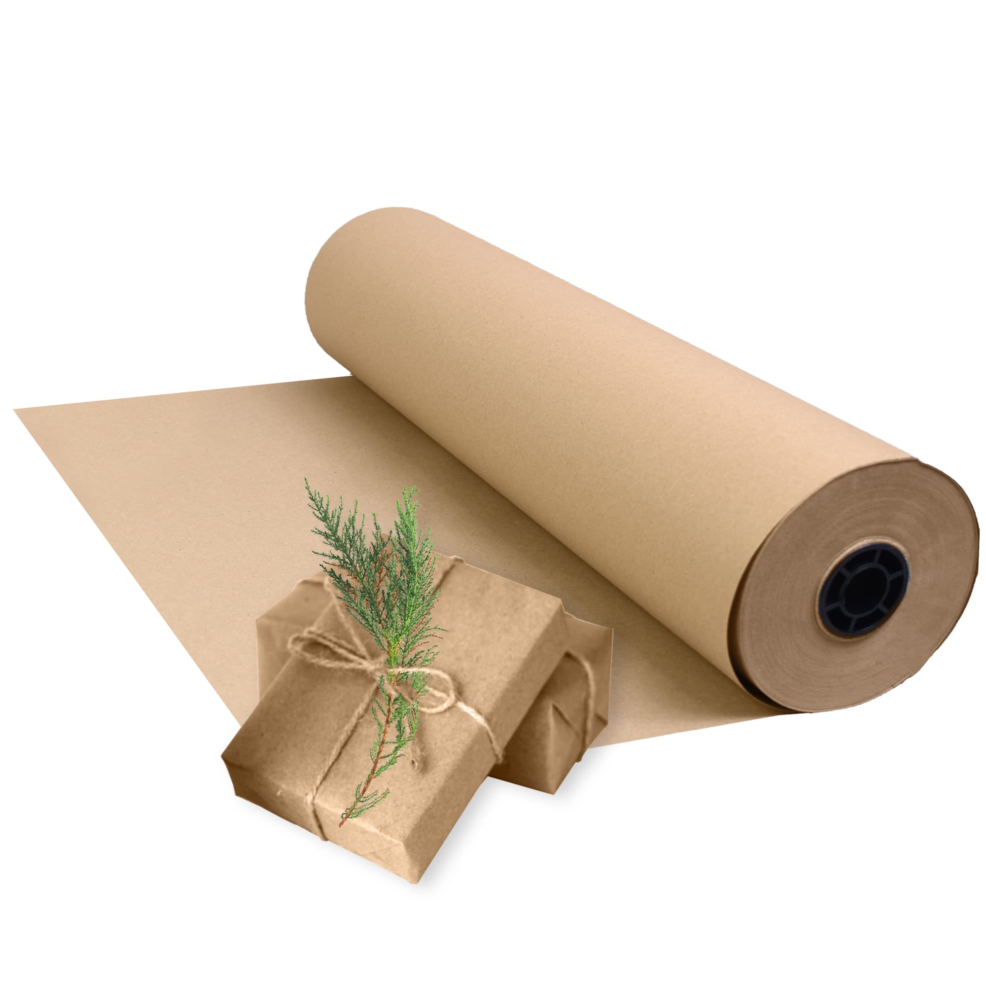 Triplast Brown ECO Kraft Paper Roll - 90 gsm | 600mm x 100m | 100% Recycled
