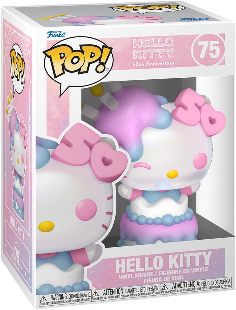 Funko POP! Sanrio: Hello Kitty 50th - Hello Kitty In Cake - Collectable Vinyl Fi