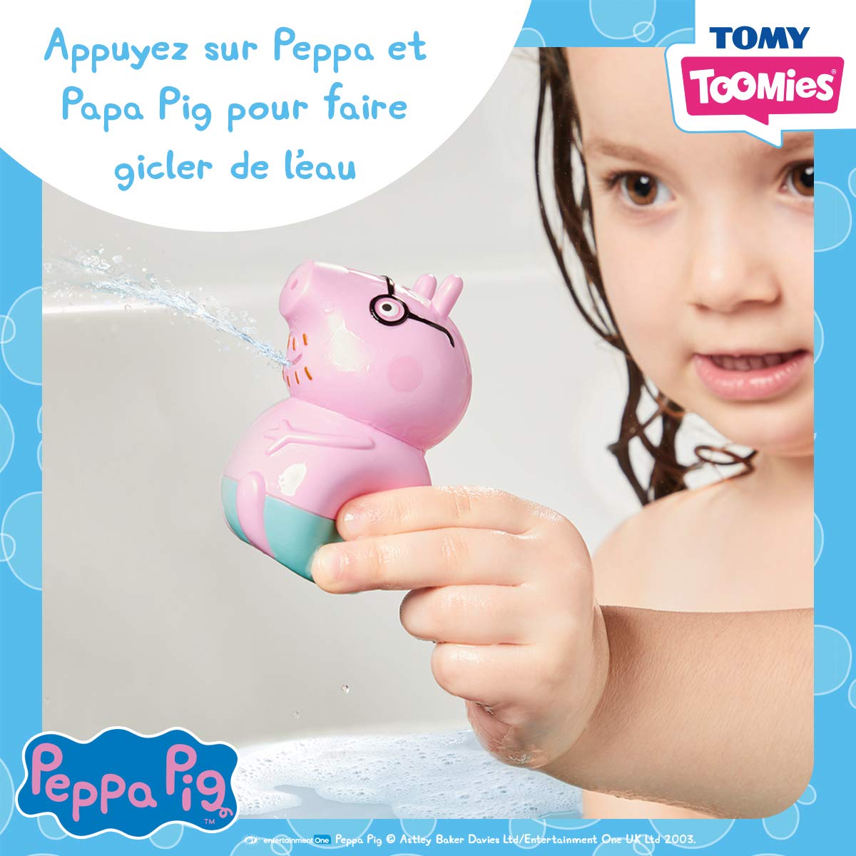 Toomies Peppa Pig Pull and Go Pedalo Bath Toy - Ages 18 Months+ 4