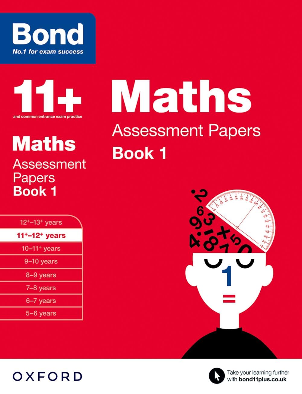 Bond 11+: Maths Assessment Papers Book 1 | Ages 11-12 | UK Edition