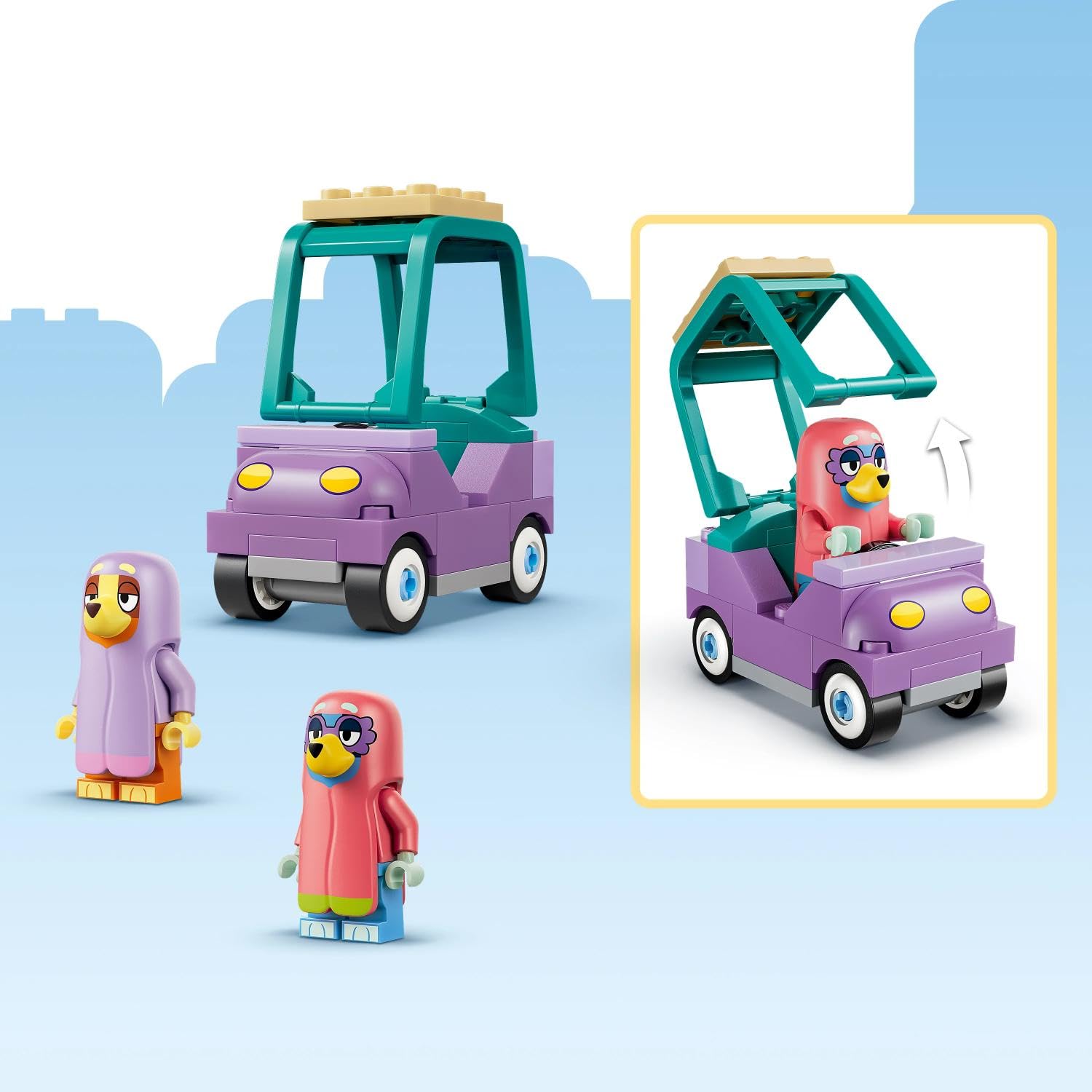 LEGO Bluey Grannies with Bingo and Bluey Building Set | Ages 4+ | Model 11216
