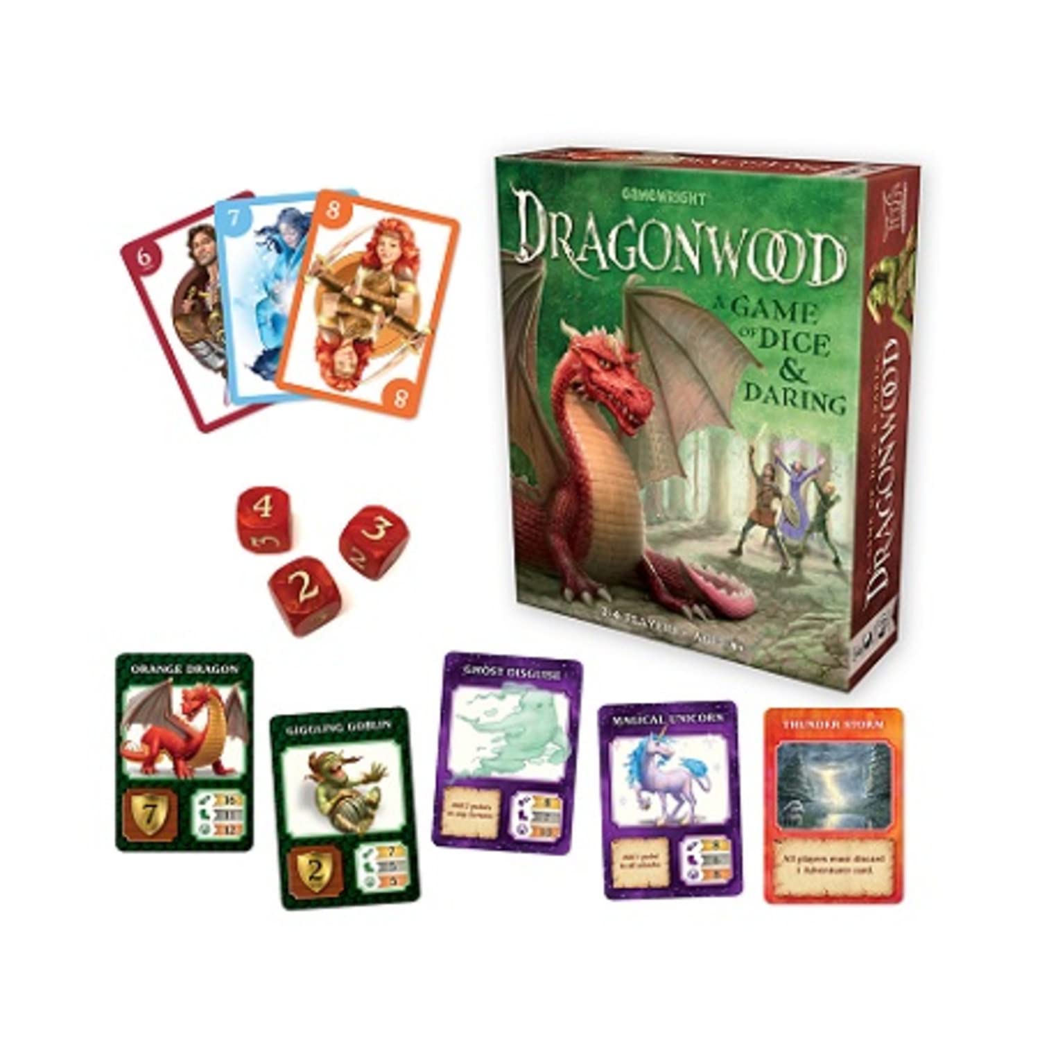 Gamewright Dragonwood Game Card Game for 2-4 Players, Ages 8+ 6