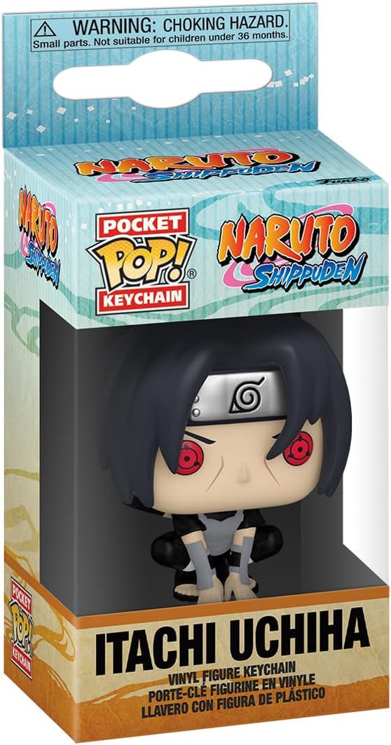 Funko Pop! Animation - Itachi Uchiha Vinyl Keychain (Moonlit) - Naruto Collectible 2