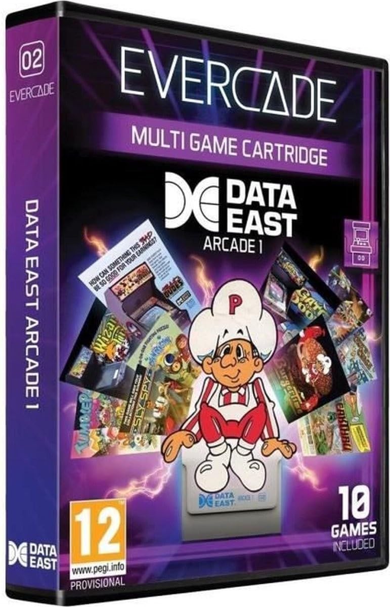 Data East Arcade Cartridge 1 [Evercade]