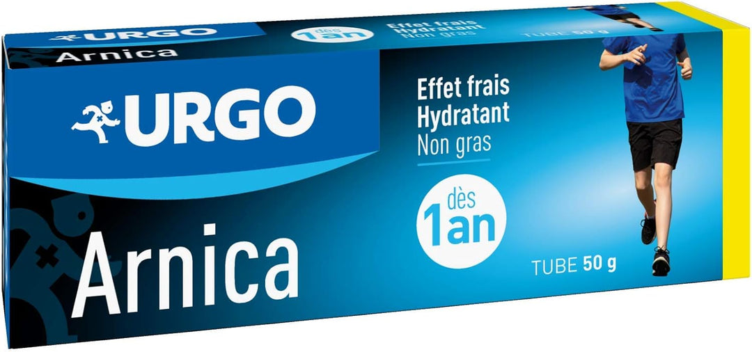 Urgo Arnica Gel 50g - Soothing Arnica Montana Gel for Pain Relief, Light Texture, Suitable for Adults & Children from 1 Year