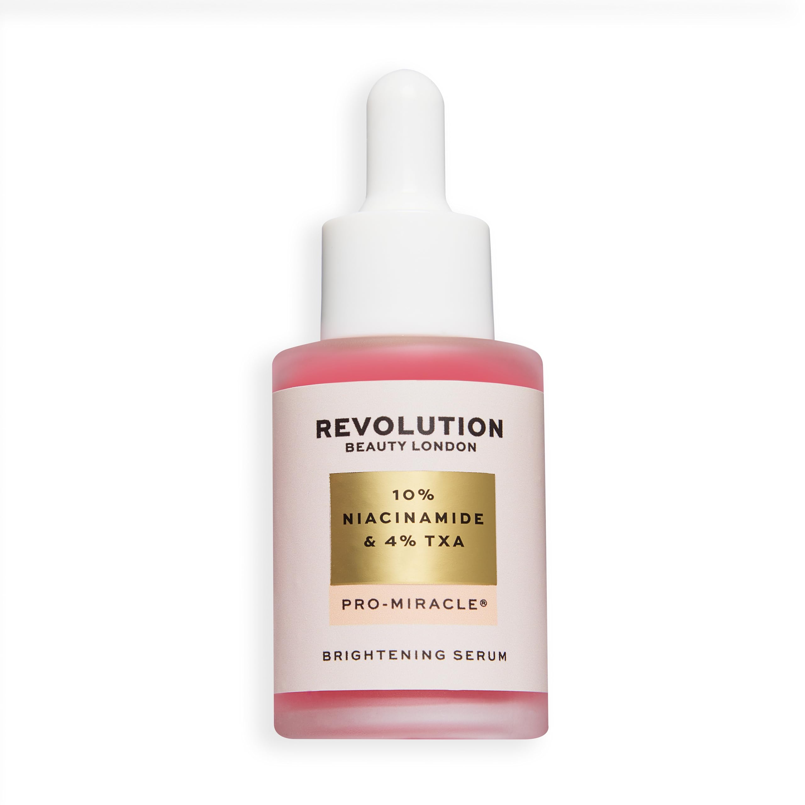 Revolution Beauty London Pro Miracle 10% Niacinamide 4% TXA Serum - Even & Brighten Skin Tone | 30 ml