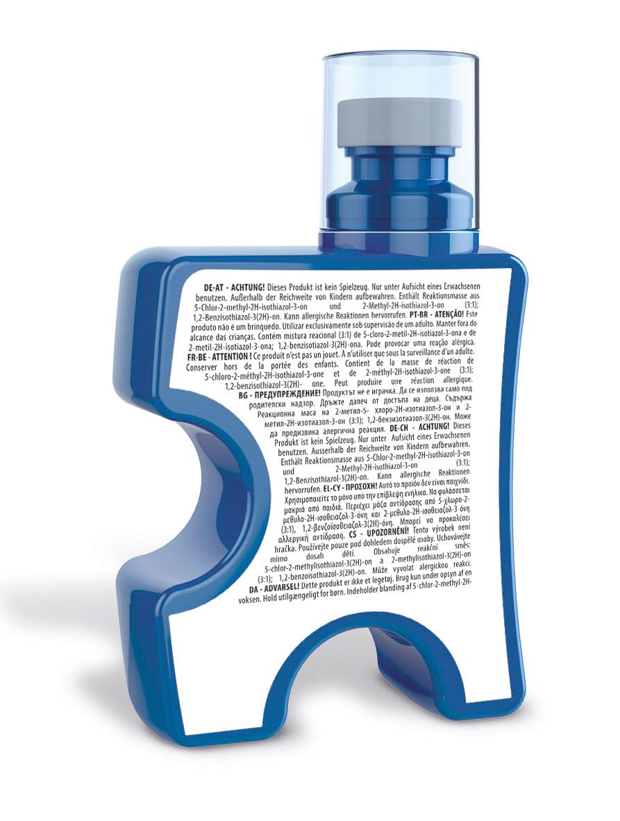 Clementoni Liquid Glue for Jigsaw Puzzles 200 ML with Sponge Applicator, Quick-Drying Formula 5