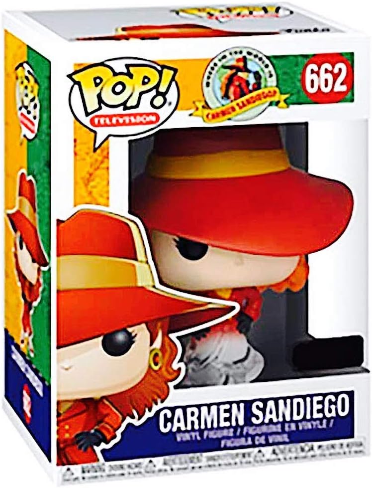 Funko Pop! Where in the World is Carmen Sandiego - Carmen Sandiego Fade Vinyl Figure