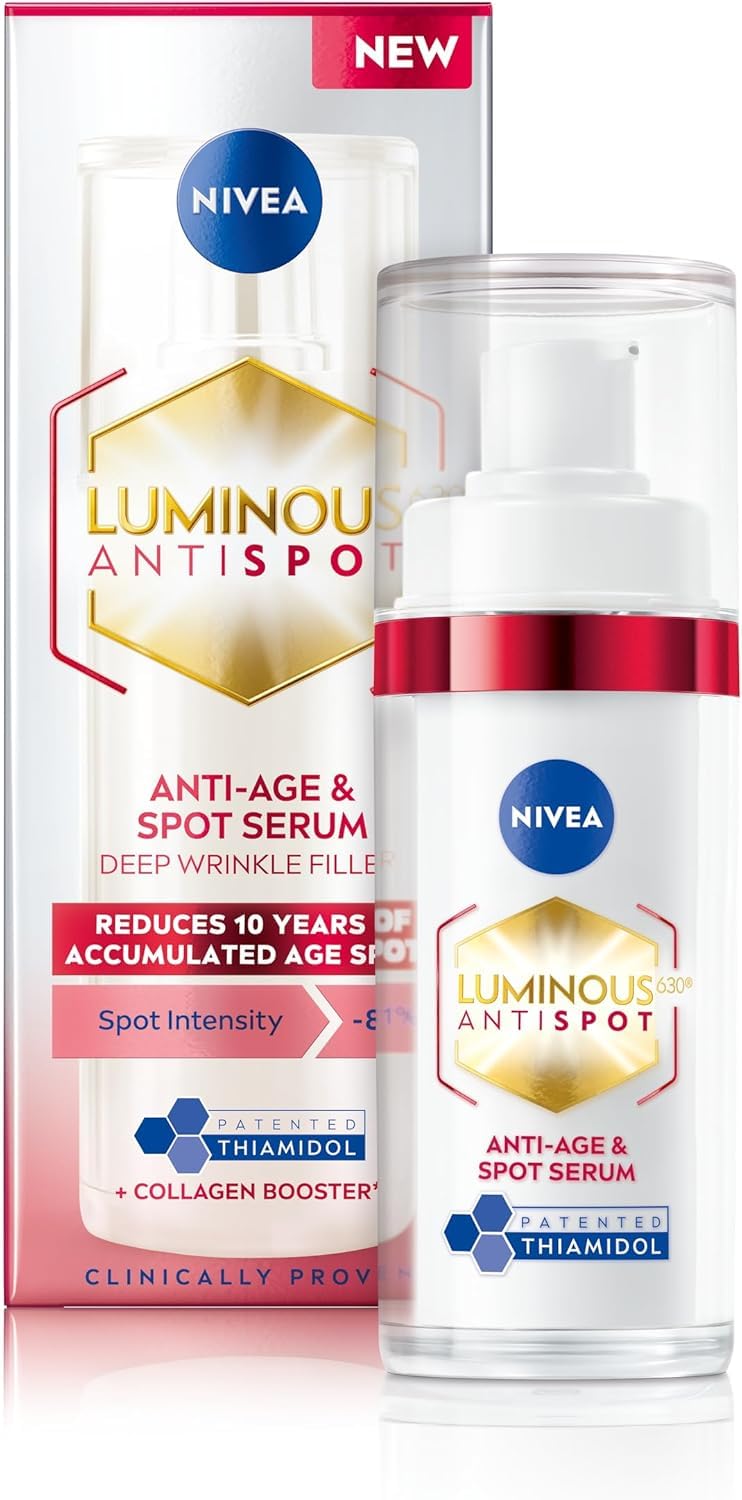 NIVEA Luminous 630 Anti Dark-Spot & Anti-Age Serum - Reduces Dark Spots & Wrinkles | 30ml 1