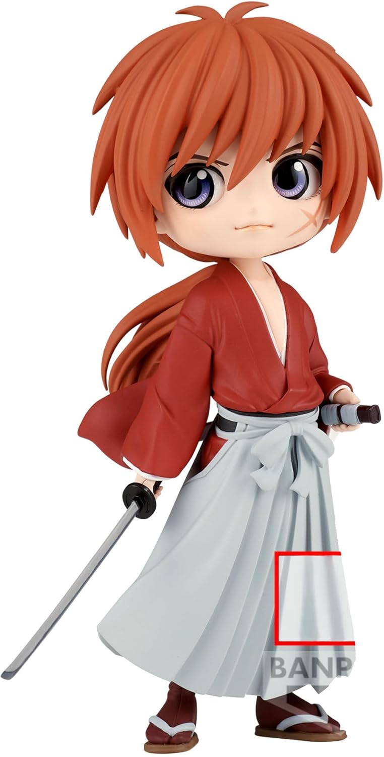 Banpresto Q Posket Rurouni Kenshin - Kenshin Himura Vinyl Figure (BP88778P)