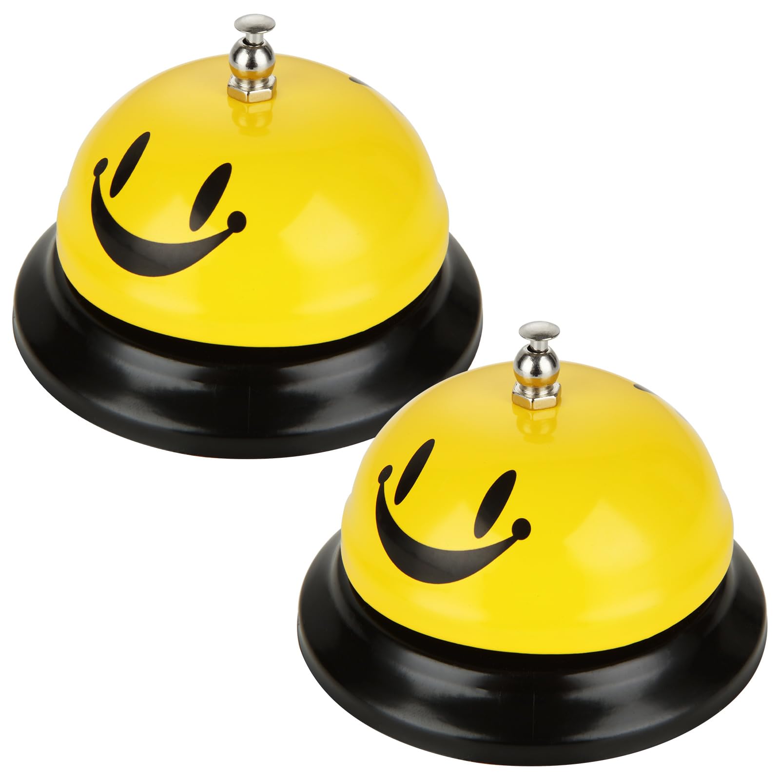 ASelected Counter Bell Service Bell - 2 Pack | 8.5cm Diameter | No Batteries Required 1