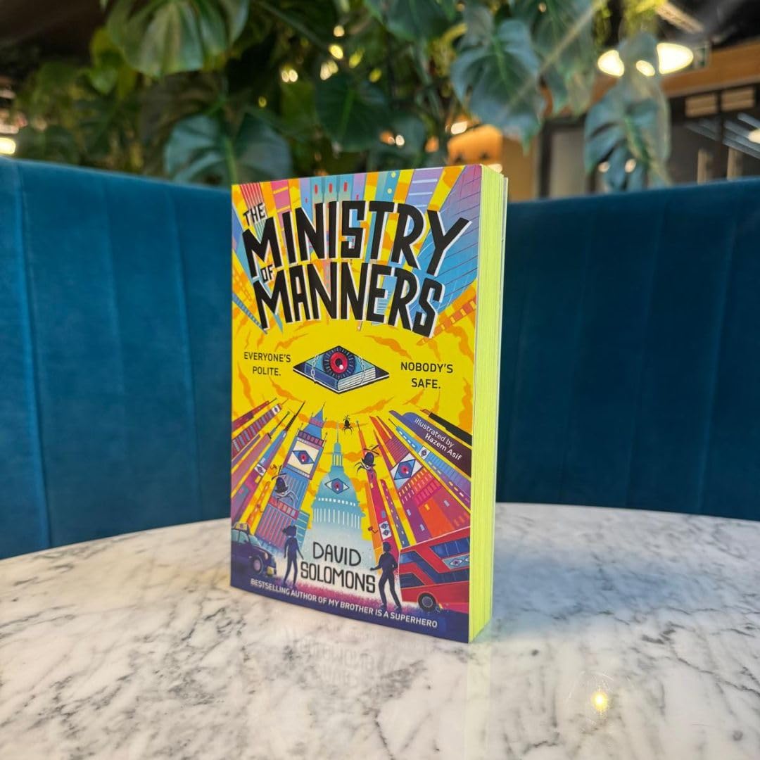 Piccadilly Press The Ministry of Manners by David Solomons | Dystopian Paperback for Ages 9-12
