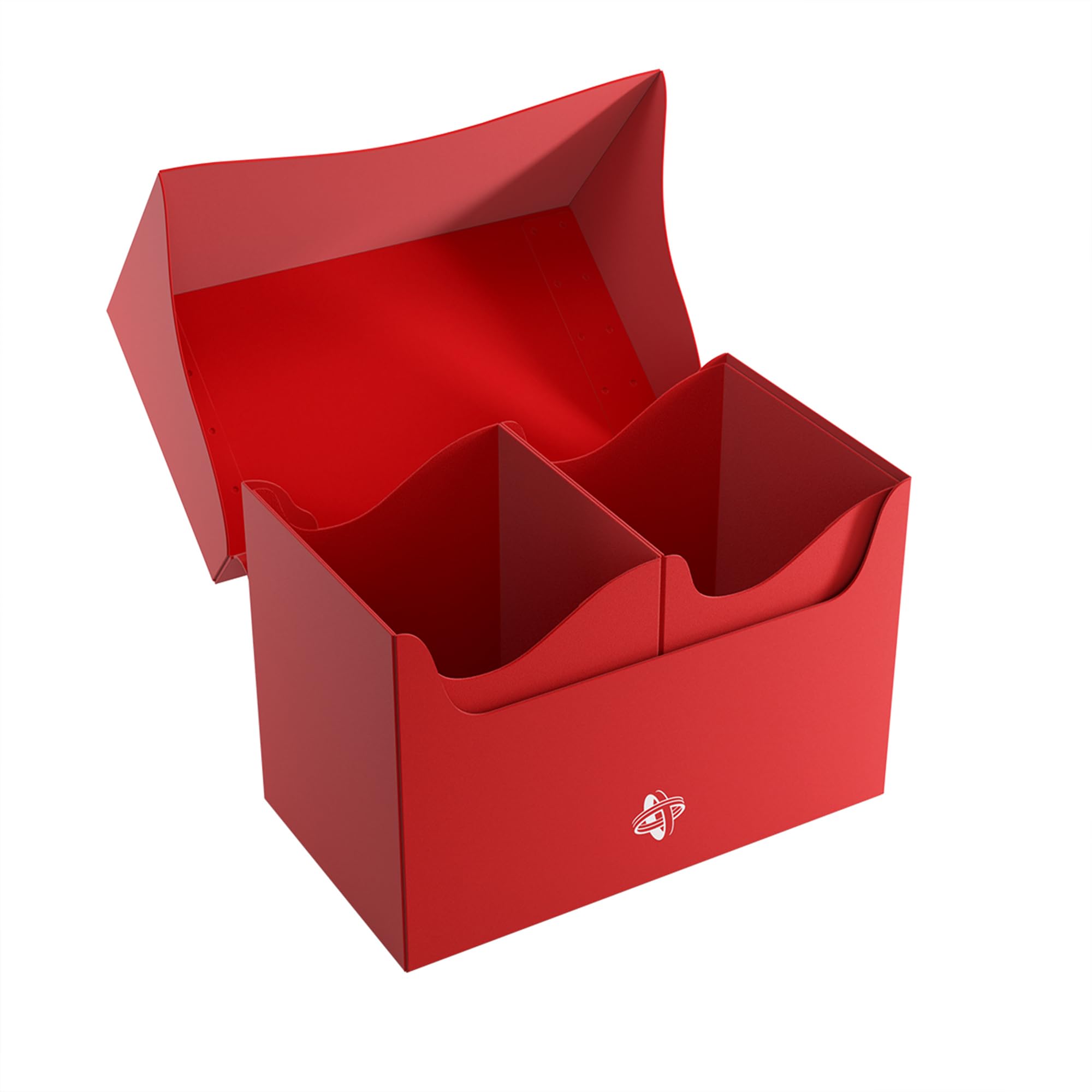 Gamegenic Double Deck Holder 200+ XL Red Card Storage Box 5