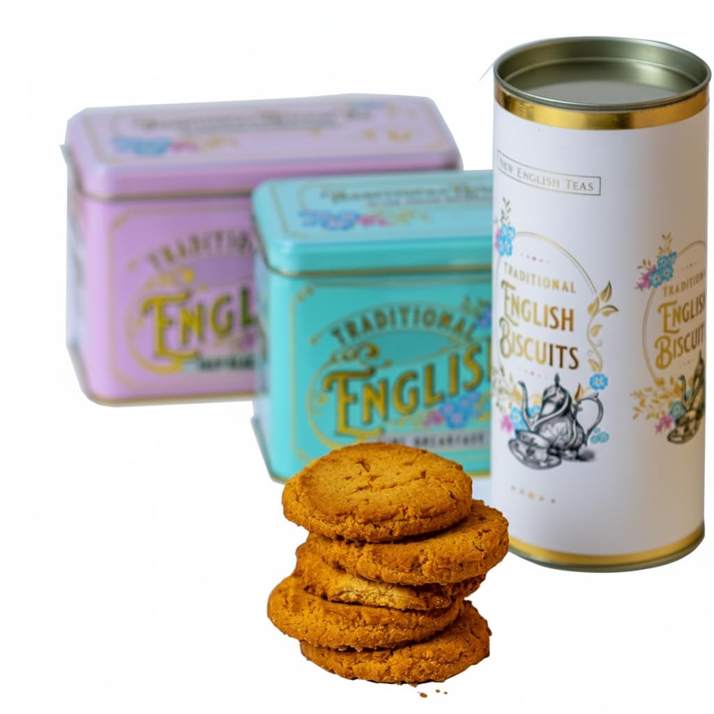 New English Teas - Vintage Victorian Tea & Biscuits Gift Set 2