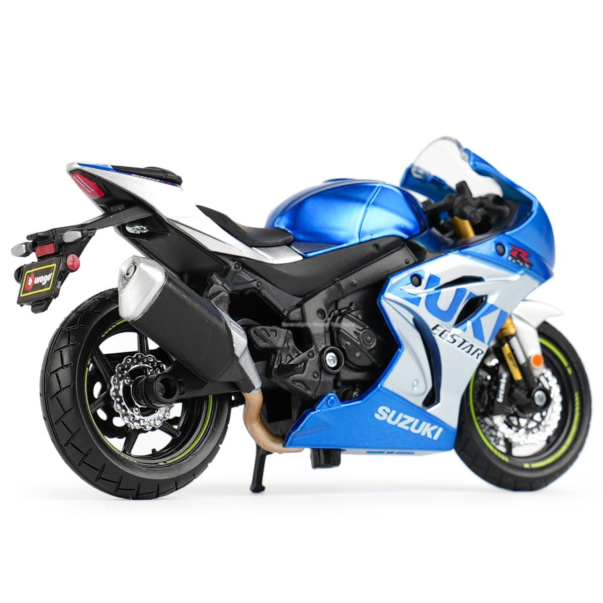 Bburago Suzuki GSX-R 1000 Die-Cast Model Motorcycle Replica | 22cm Long | Red