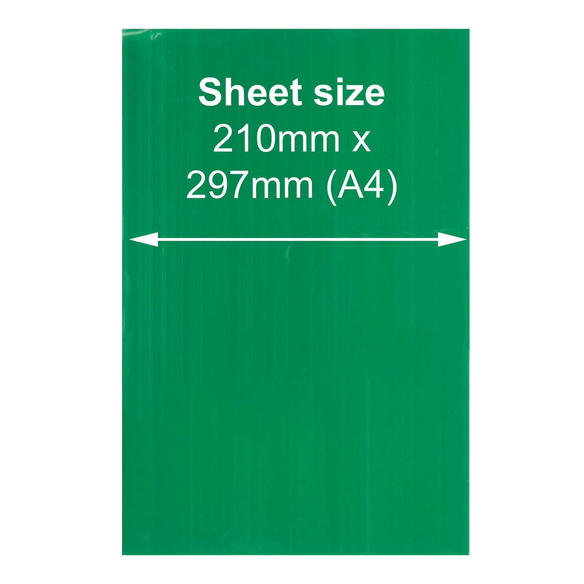 Baker Ross Cellophane Sheets for Art & Craft, Collage, Wrapping | A4 Assorted Pack of 36 4