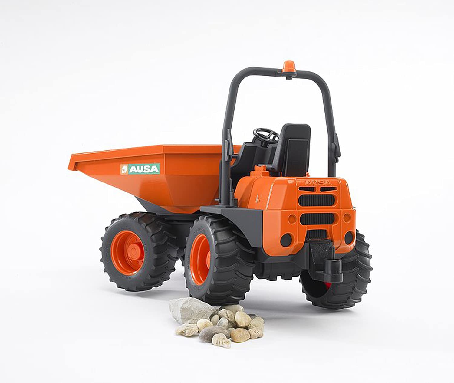 Bruder Ausa Minidumper 1:16 Scale Construction Truck | Orange Plastic | Ages 3+ 8